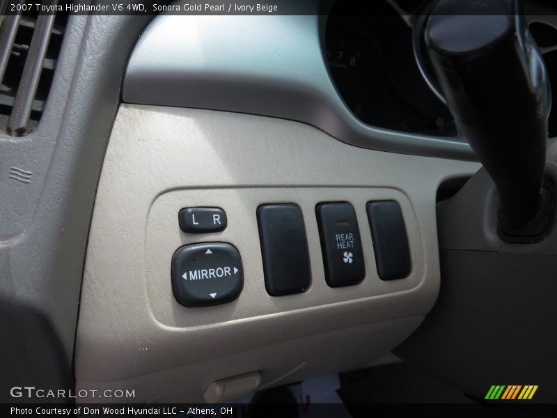 Sonora Gold Pearl / Ivory Beige 2007 Toyota Highlander V6 4WD