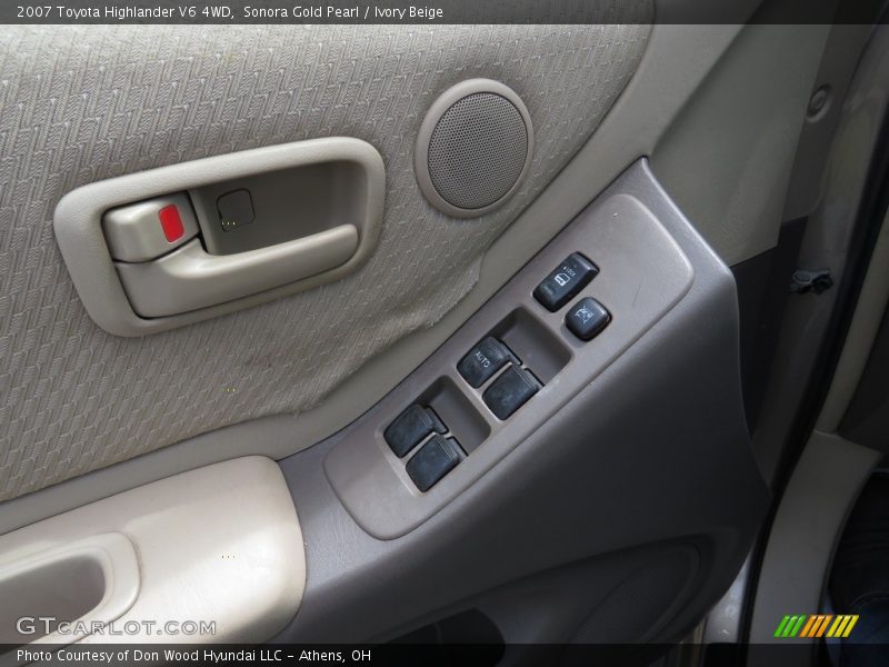 Sonora Gold Pearl / Ivory Beige 2007 Toyota Highlander V6 4WD