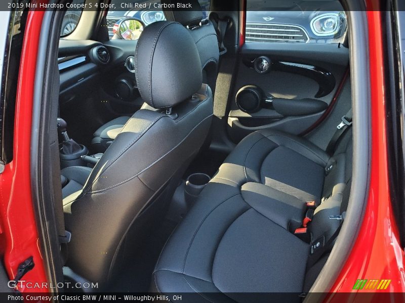 Chili Red / Carbon Black 2019 Mini Hardtop Cooper S 4 Door