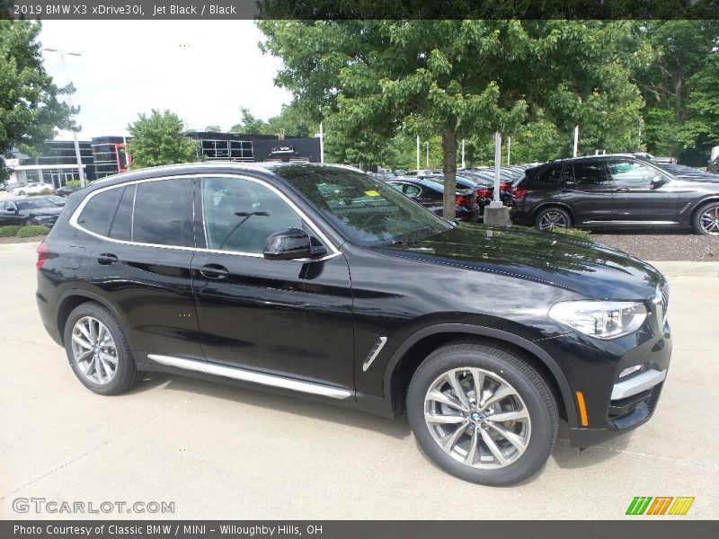 Jet Black / Black 2019 BMW X3 xDrive30i
