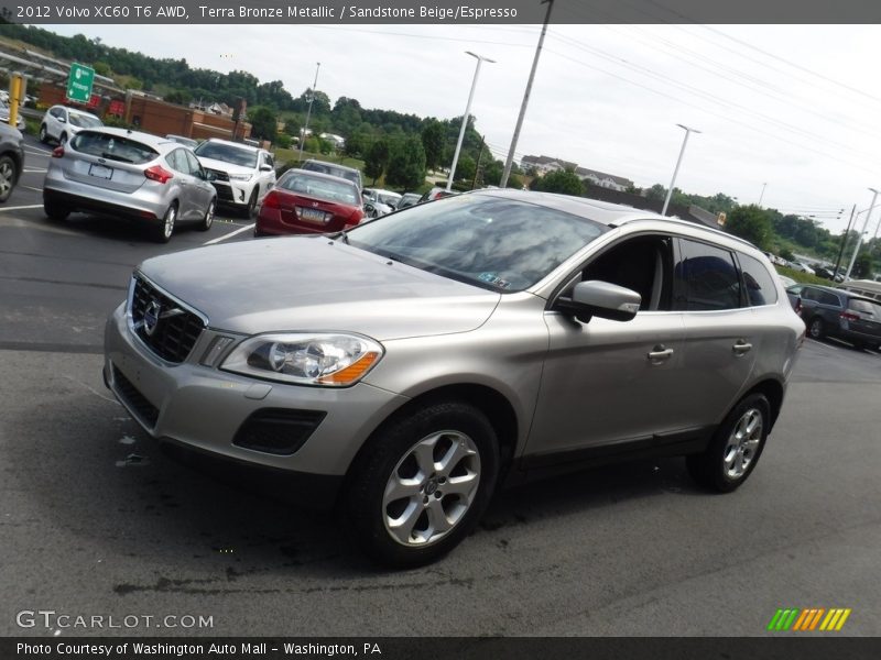 Terra Bronze Metallic / Sandstone Beige/Espresso 2012 Volvo XC60 T6 AWD