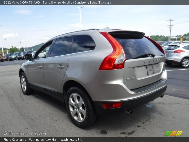 Terra Bronze Metallic / Sandstone Beige/Espresso 2012 Volvo XC60 T6 AWD