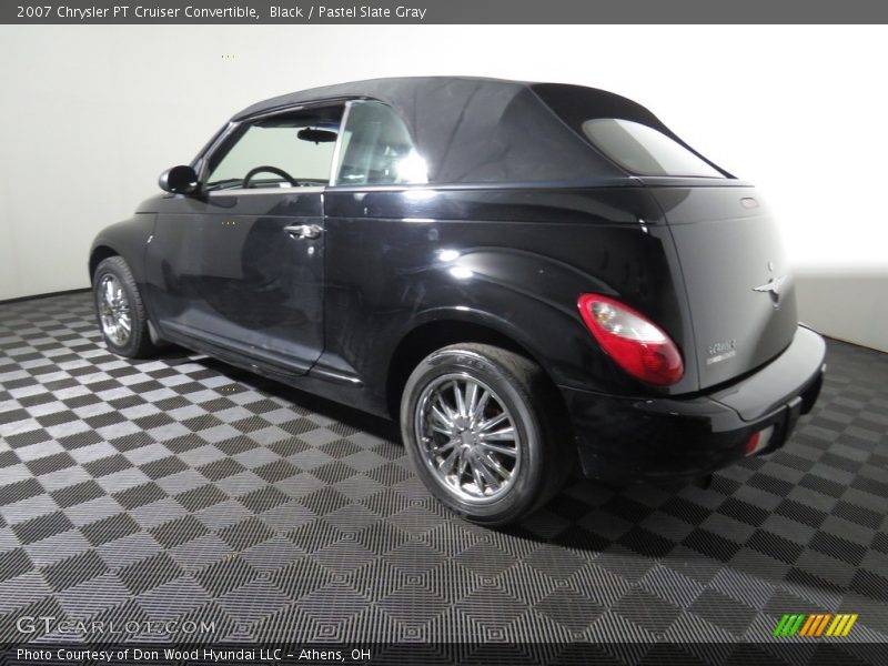 Black / Pastel Slate Gray 2007 Chrysler PT Cruiser Convertible
