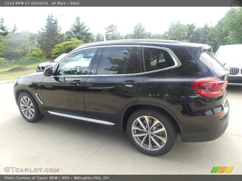 Jet Black / Black 2019 BMW X3 xDrive30i