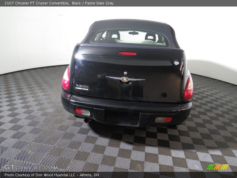 Black / Pastel Slate Gray 2007 Chrysler PT Cruiser Convertible
