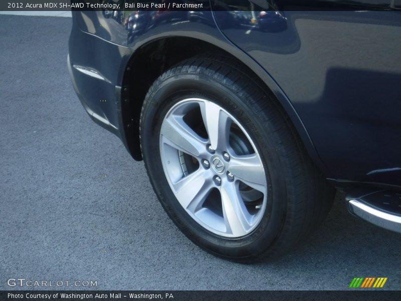 Bali Blue Pearl / Parchment 2012 Acura MDX SH-AWD Technology