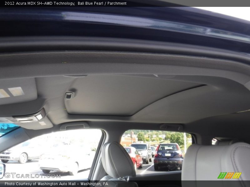 Bali Blue Pearl / Parchment 2012 Acura MDX SH-AWD Technology