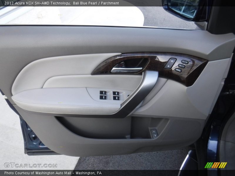 Bali Blue Pearl / Parchment 2012 Acura MDX SH-AWD Technology