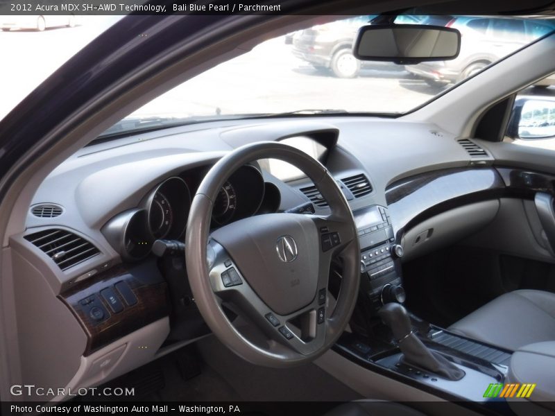 Bali Blue Pearl / Parchment 2012 Acura MDX SH-AWD Technology