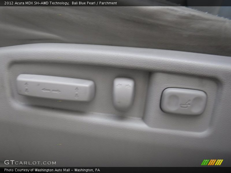 Bali Blue Pearl / Parchment 2012 Acura MDX SH-AWD Technology