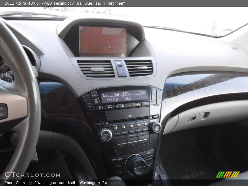 Bali Blue Pearl / Parchment 2012 Acura MDX SH-AWD Technology