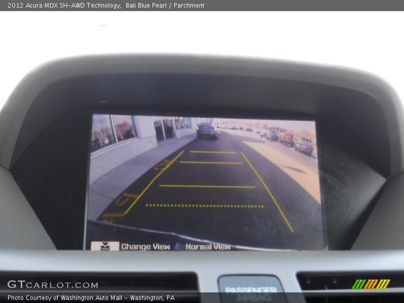 Bali Blue Pearl / Parchment 2012 Acura MDX SH-AWD Technology