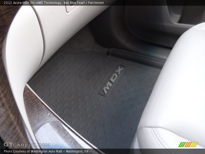 Bali Blue Pearl / Parchment 2012 Acura MDX SH-AWD Technology