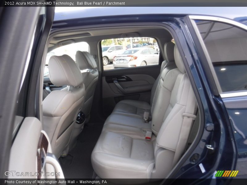 Bali Blue Pearl / Parchment 2012 Acura MDX SH-AWD Technology