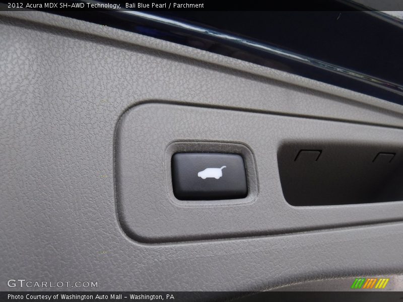 Bali Blue Pearl / Parchment 2012 Acura MDX SH-AWD Technology