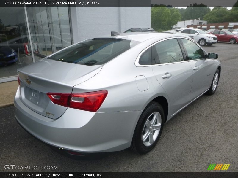 Silver Ice Metallic / Jet Black 2020 Chevrolet Malibu LS