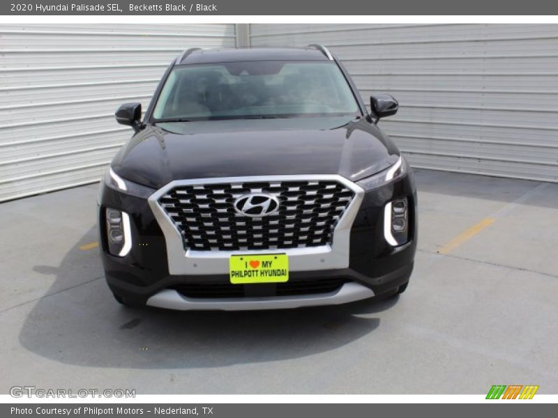 Becketts Black / Black 2020 Hyundai Palisade SEL