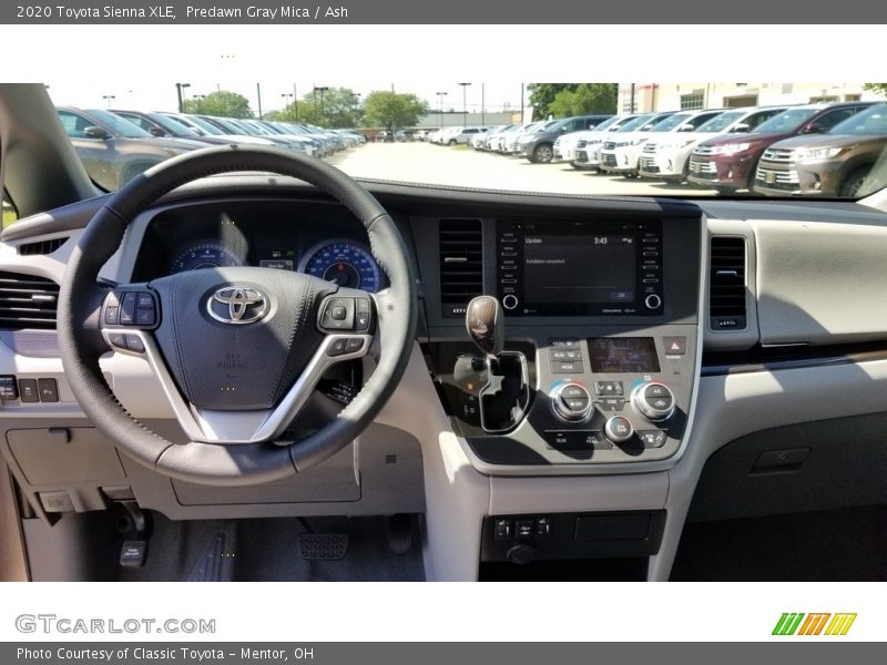 Predawn Gray Mica / Ash 2020 Toyota Sienna XLE