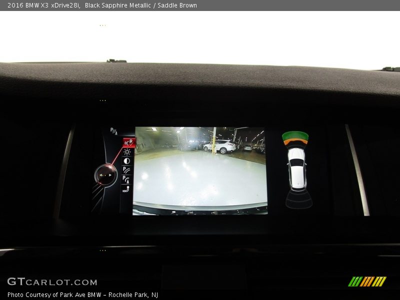 Black Sapphire Metallic / Saddle Brown 2016 BMW X3 xDrive28i