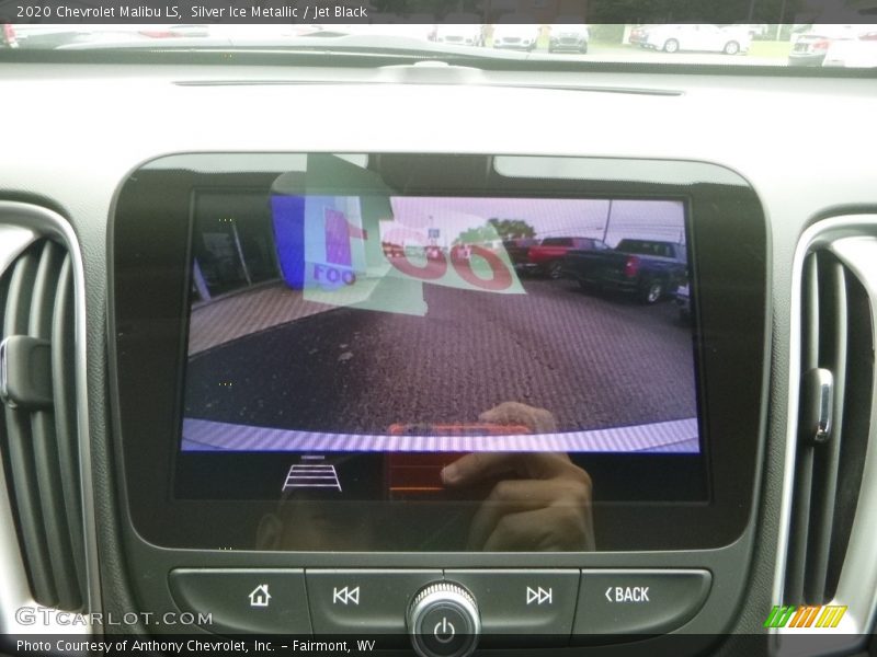 Silver Ice Metallic / Jet Black 2020 Chevrolet Malibu LS