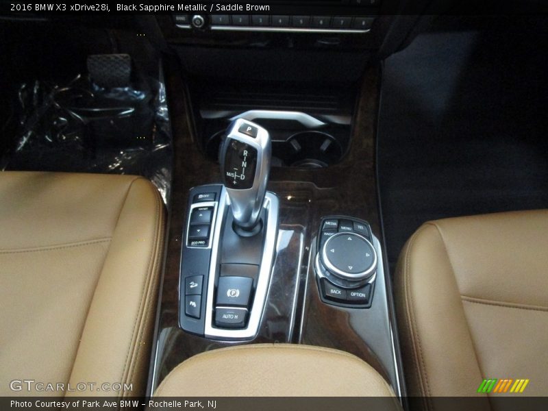 Black Sapphire Metallic / Saddle Brown 2016 BMW X3 xDrive28i