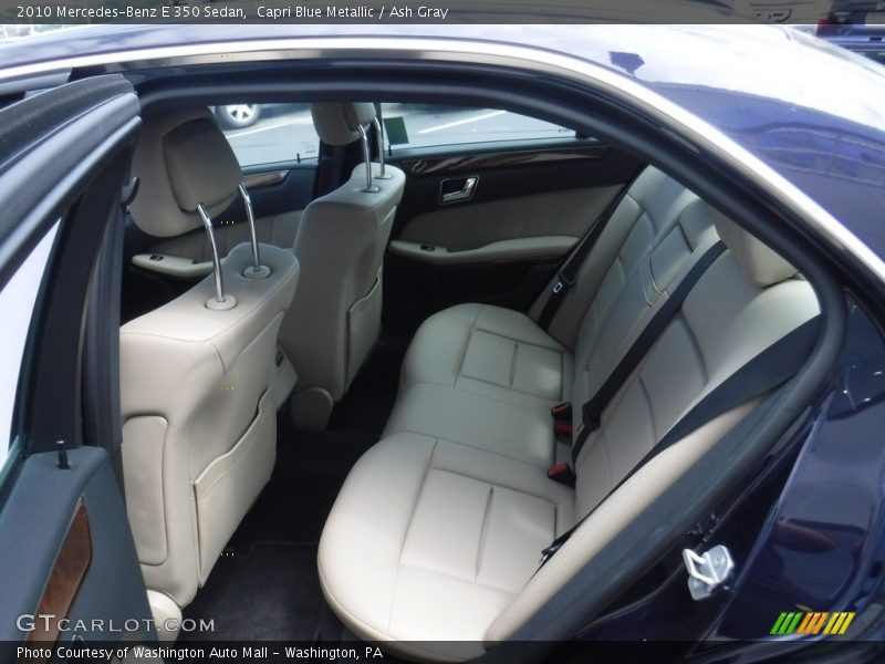 Capri Blue Metallic / Ash Gray 2010 Mercedes-Benz E 350 Sedan