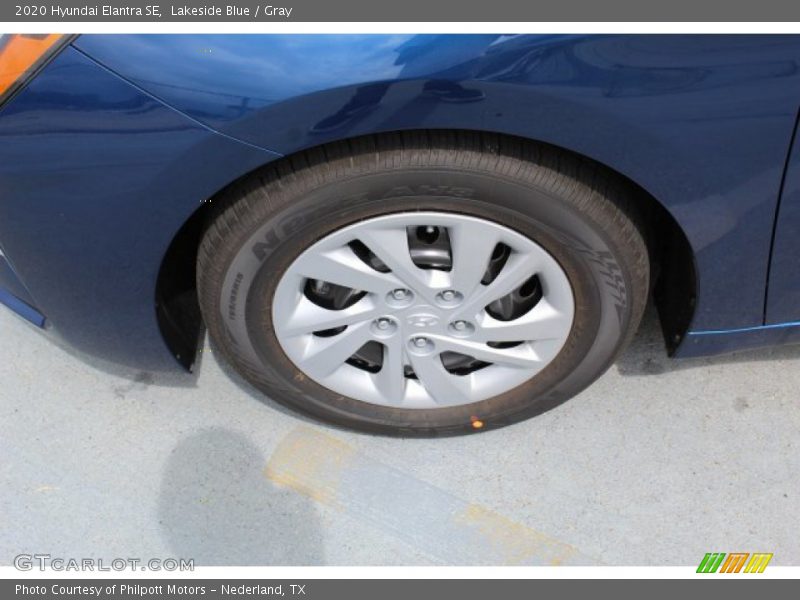 Lakeside Blue / Gray 2020 Hyundai Elantra SE