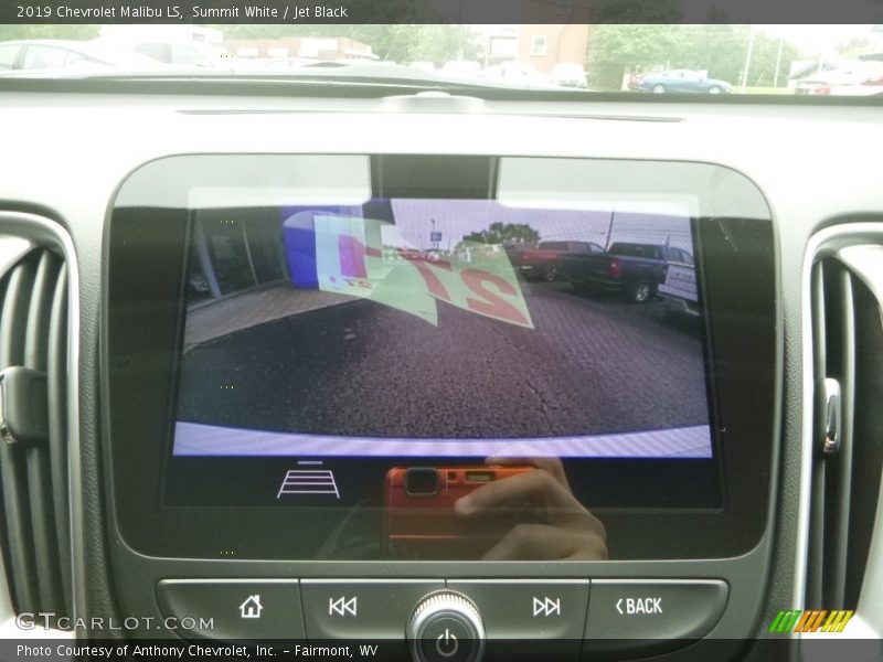 Summit White / Jet Black 2019 Chevrolet Malibu LS