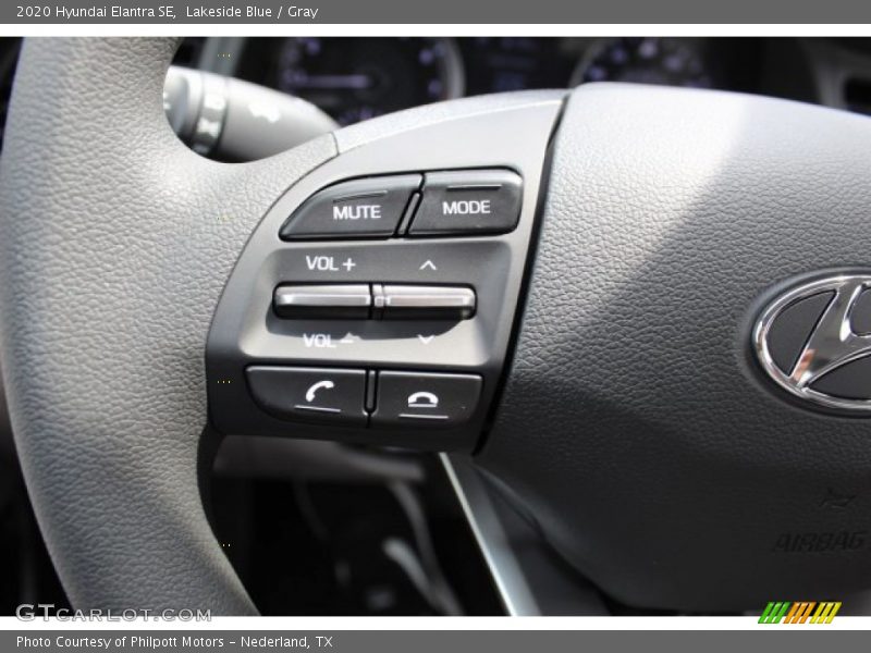 Lakeside Blue / Gray 2020 Hyundai Elantra SE
