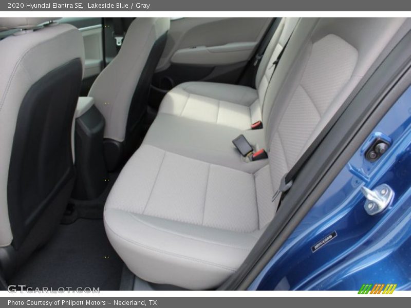 Lakeside Blue / Gray 2020 Hyundai Elantra SE