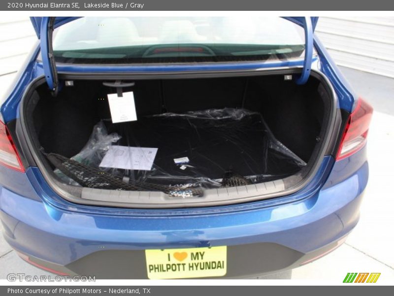 Lakeside Blue / Gray 2020 Hyundai Elantra SE
