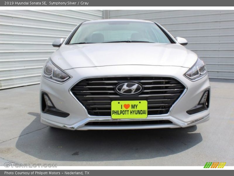 Symphony Silver / Gray 2019 Hyundai Sonata SE