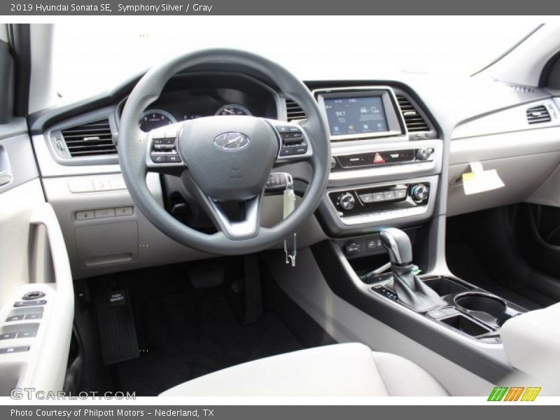 Symphony Silver / Gray 2019 Hyundai Sonata SE