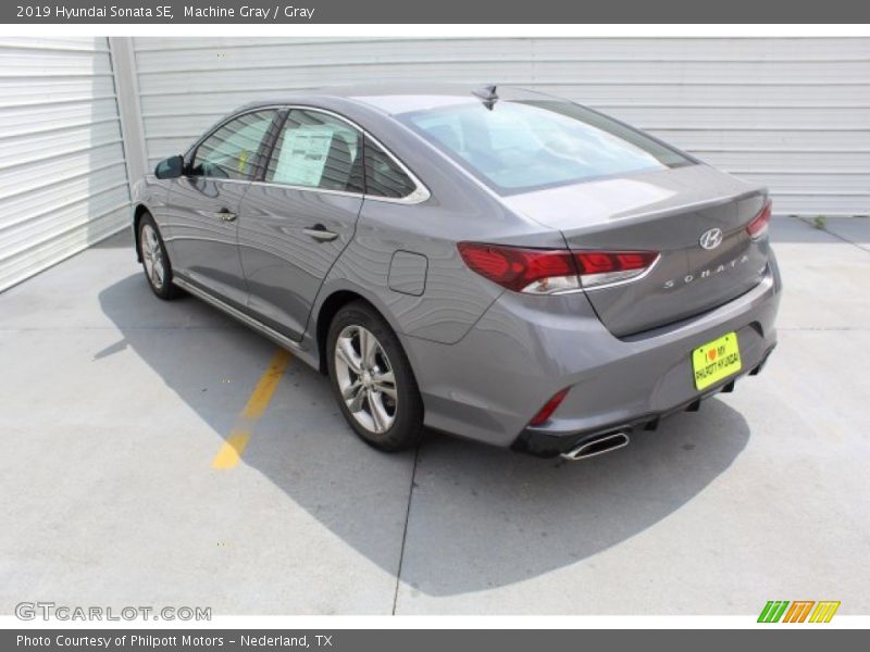 Machine Gray / Gray 2019 Hyundai Sonata SE