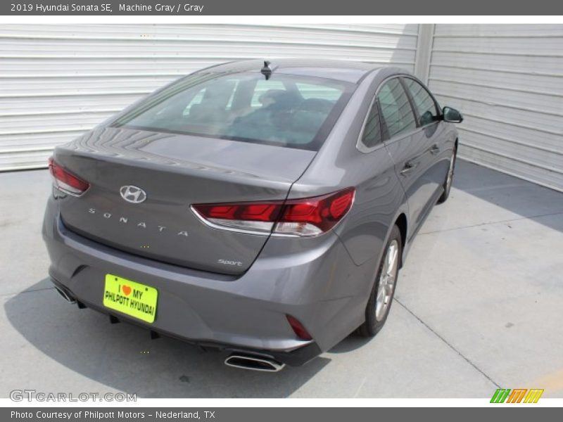 Machine Gray / Gray 2019 Hyundai Sonata SE