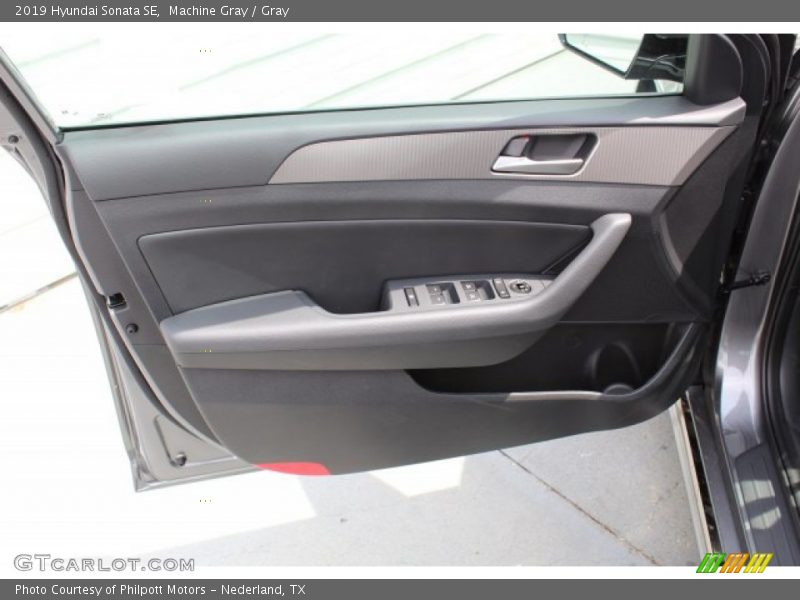 Machine Gray / Gray 2019 Hyundai Sonata SE