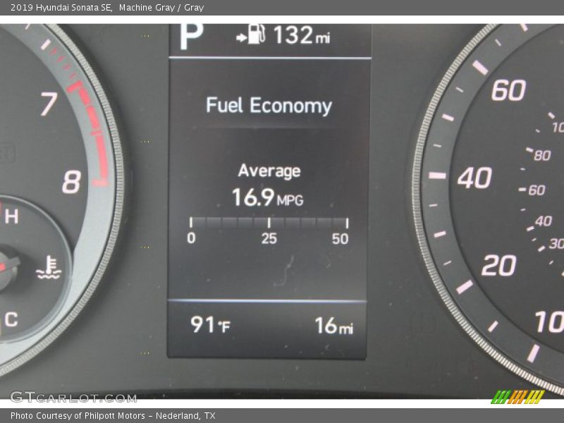 Machine Gray / Gray 2019 Hyundai Sonata SE