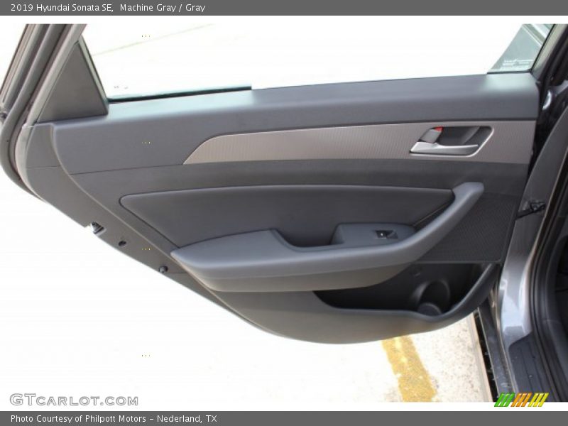 Machine Gray / Gray 2019 Hyundai Sonata SE