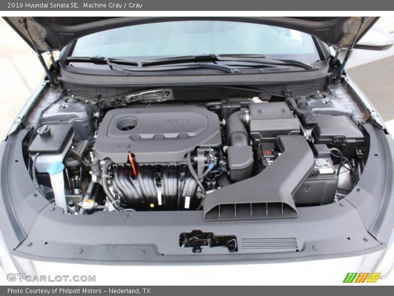 Machine Gray / Gray 2019 Hyundai Sonata SE