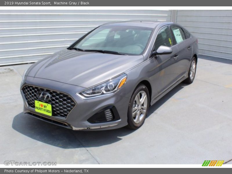 Machine Gray / Black 2019 Hyundai Sonata Sport
