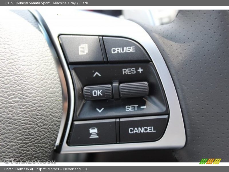 Machine Gray / Black 2019 Hyundai Sonata Sport