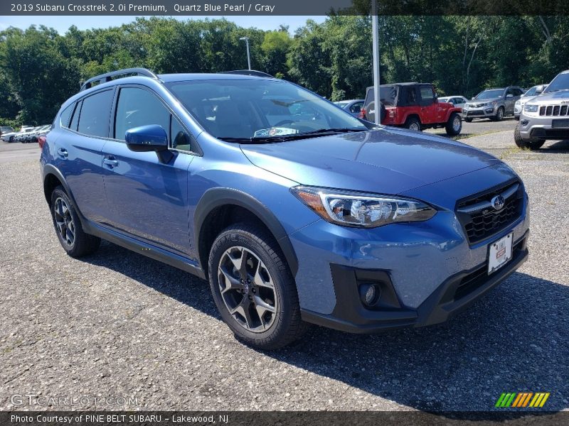 Quartz Blue Pearl / Gray 2019 Subaru Crosstrek 2.0i Premium