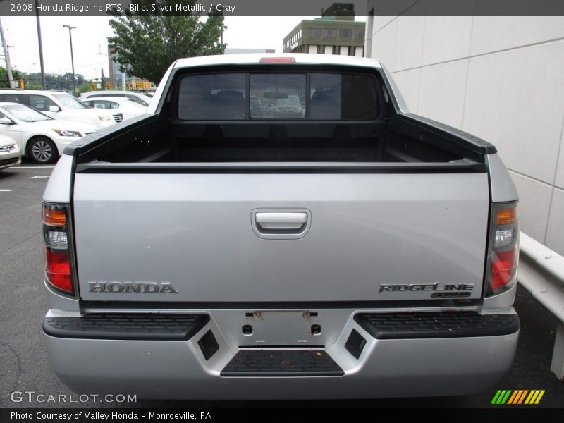 Billet Silver Metallic / Gray 2008 Honda Ridgeline RTS