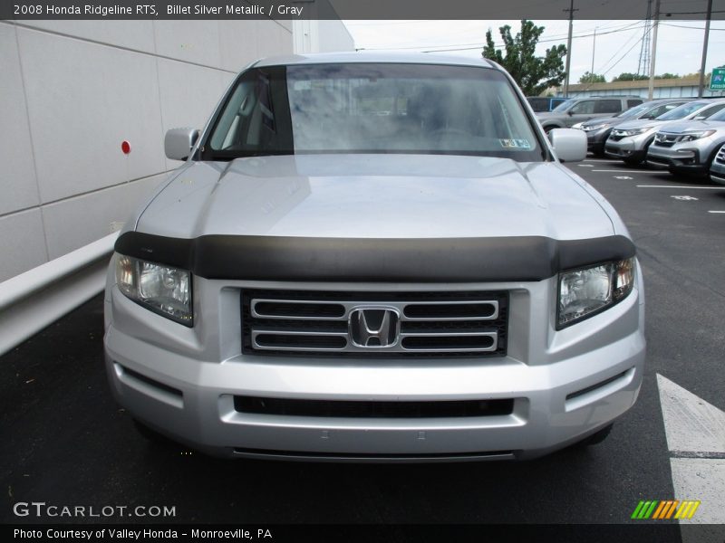 Billet Silver Metallic / Gray 2008 Honda Ridgeline RTS