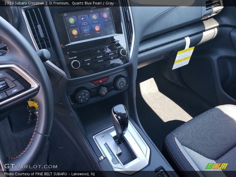 Quartz Blue Pearl / Gray 2019 Subaru Crosstrek 2.0i Premium