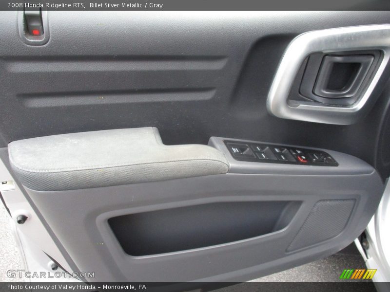 Billet Silver Metallic / Gray 2008 Honda Ridgeline RTS