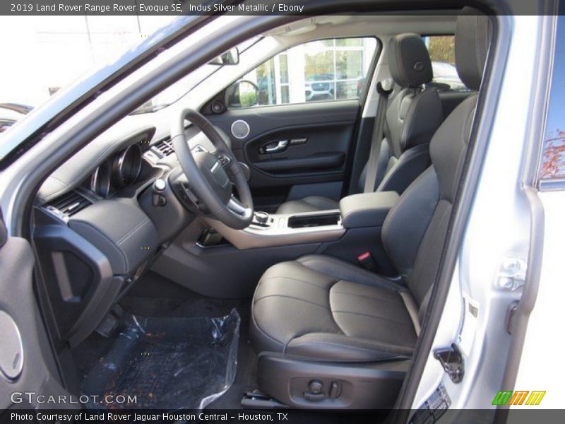 Front Seat of 2019 Range Rover Evoque SE