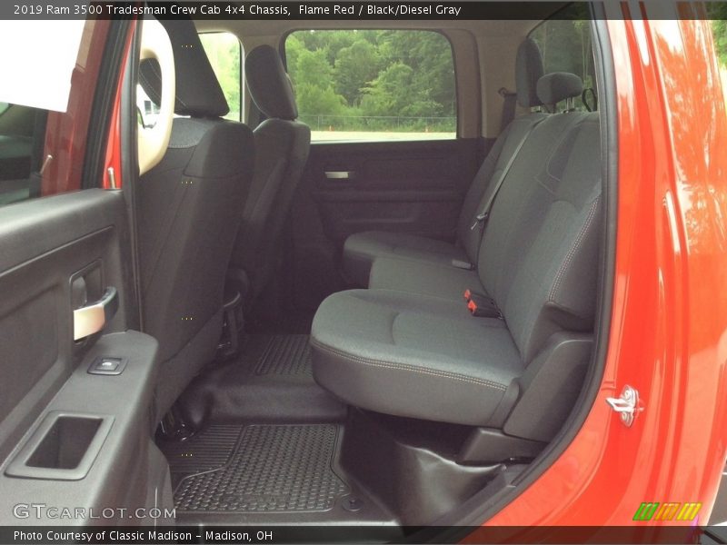 Flame Red / Black/Diesel Gray 2019 Ram 3500 Tradesman Crew Cab 4x4 Chassis
