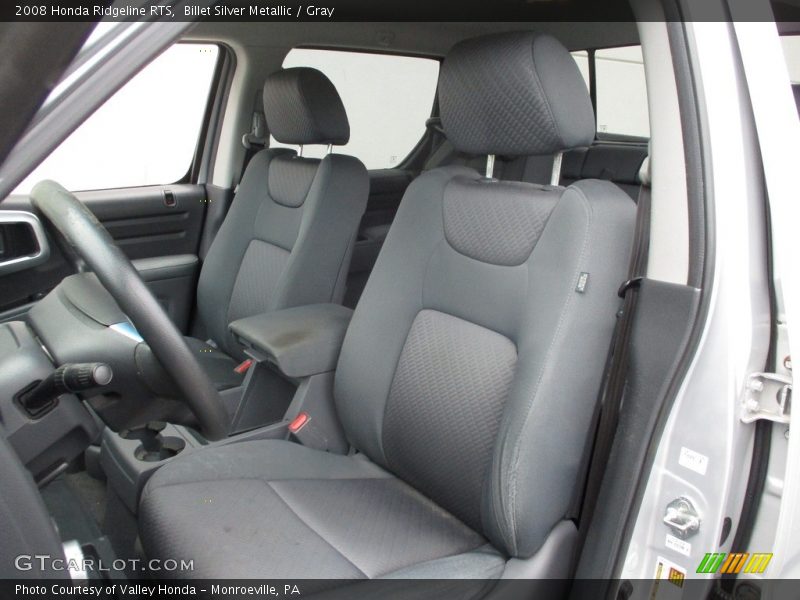 Billet Silver Metallic / Gray 2008 Honda Ridgeline RTS