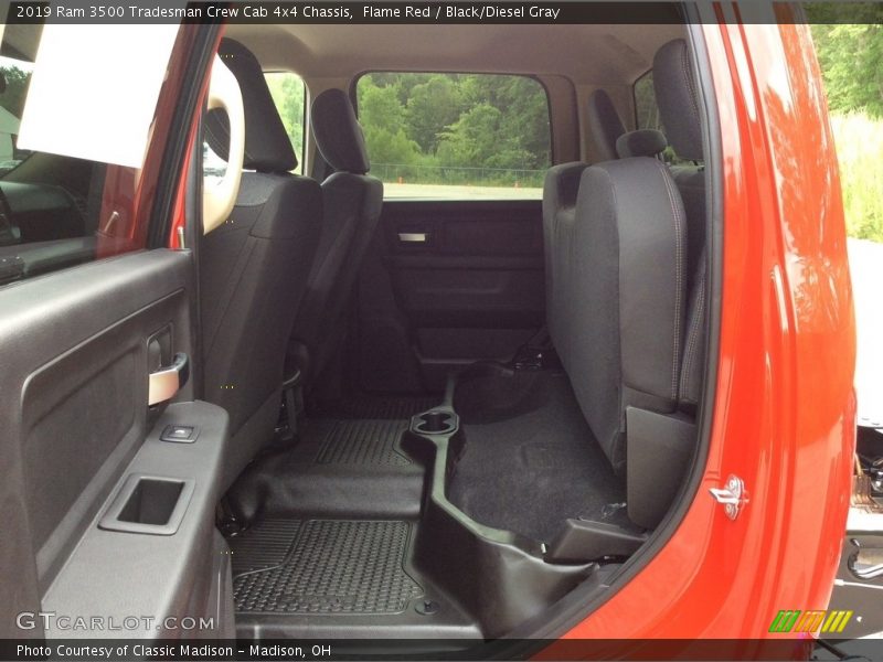 Flame Red / Black/Diesel Gray 2019 Ram 3500 Tradesman Crew Cab 4x4 Chassis